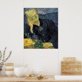 Portret van Doctor Gachet, Vincent van Gogh Poster (Keuken)