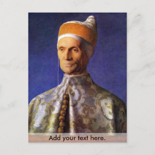 Portret van Dogen Leonardo Loredan van Bellini Briefkaart