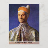 Portret van Dogen Leonardo Loredan van Bellini Briefkaart (Voorkant)
