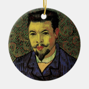 Portret van dokter Felix Rey door Vincent van Gogh Keramisch Ornament