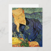Portret van dokter Gachet door Vincent van Gogh (Voorkant / Achterkant)
