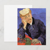 Portret van dokter Gachet door Vincent van Gogh (Voorkant / Achterkant)