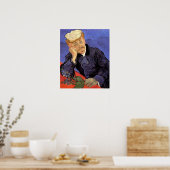 Portret van dokter Gachet door Vincent van Gogh Poster (Keuken)