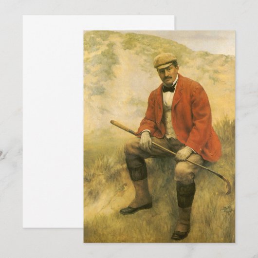 Portret van dokter William Laidlaw Purves door Col (Voorkant / Achterkant)