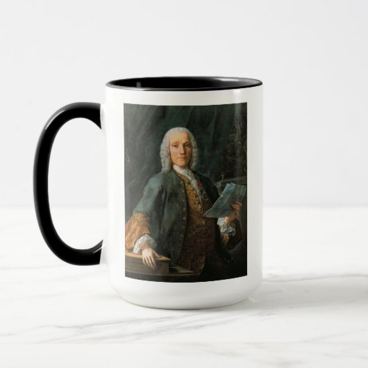 Portret van Domenico Scarlatti Mok (Links)