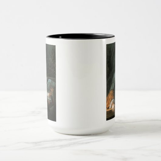 Portret van Domenico Scarlatti Mok (Midden)