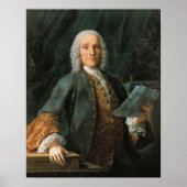 Portret van Domenico Scarlatti Poster (Voorkant)