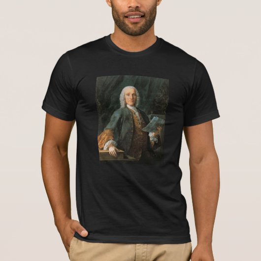 Portret van Domenico Scarlatti T-shirt (Voorkant)