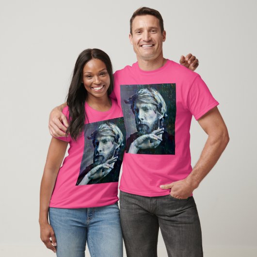 Portret van Domhnall Gleeson T-shirt (Unisex)