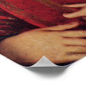 Portret van Don Garcia Poster (Hoek)