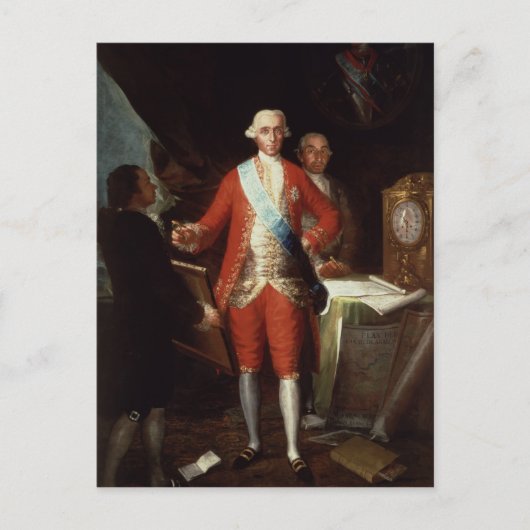 Portret van Don Jose Monino y Redondo I Briefkaart (Voorkant)