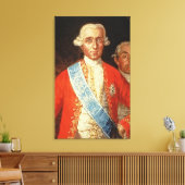 Portret van Don Jose Monino y Redondo I Canvas Afdruk (Insitu (Woonkamer))