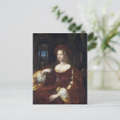 Portret van Doña Isabel de Requesens door Raphael Briefkaart (Staand voorkant)