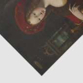 Portret van Dona Isabel de Requesens Tissuepapier (Detail)