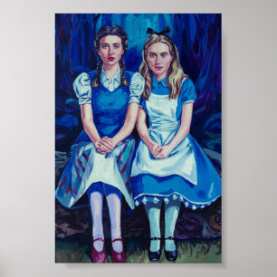 Portret van Dorothy en Alice-Dark Academia Poster