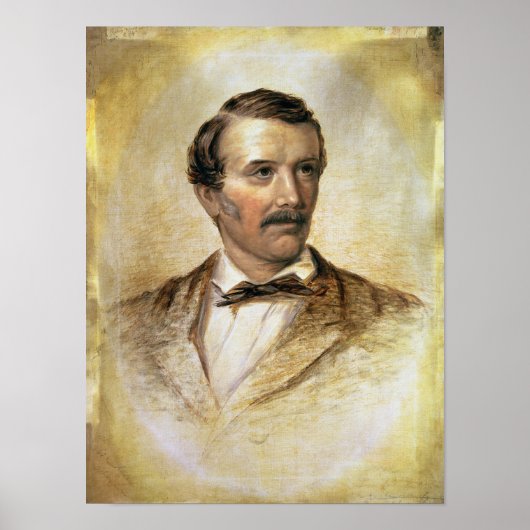 Portret van Dr. David Livingstone Poster (Voorkant)