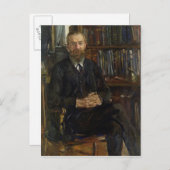 Portret van Dr. Edward Meyer 1910-11 Briefkaart (Voorkant / Achterkant)