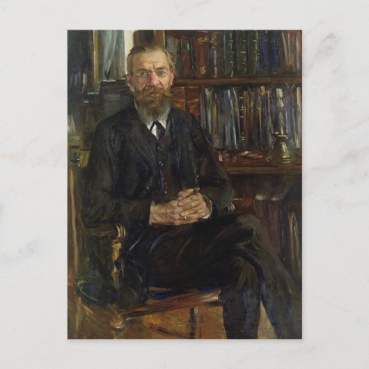 Portret van Dr. Edward Meyer 1910-11 Briefkaart (Voorkant)