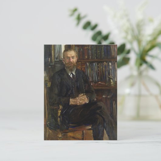 Portret van Dr. Edward Meyer 1910-11 Briefkaart (Staand voorkant)