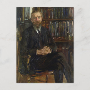 Portret van Dr. Edward Meyer 1910-11 Briefkaart