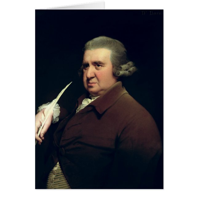Portret van Dr. Erasmus Darwin (Voorkant)