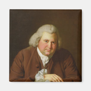 Portret van Dr. Erasmus Darwin Magneet