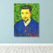 Portret van Dr. Felix Rey Canvas Afdruk (Insitu (Houten vloer))