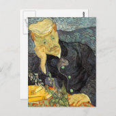 Portret van Dr. Gachet Briefkaart (Voorkant / Achterkant)