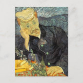 Portret van Dr. Gachet Briefkaart (Voorkant)