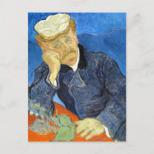 Portret van Dr. Gachet door Vincent Van Gogh Briefkaart (Voorkant)