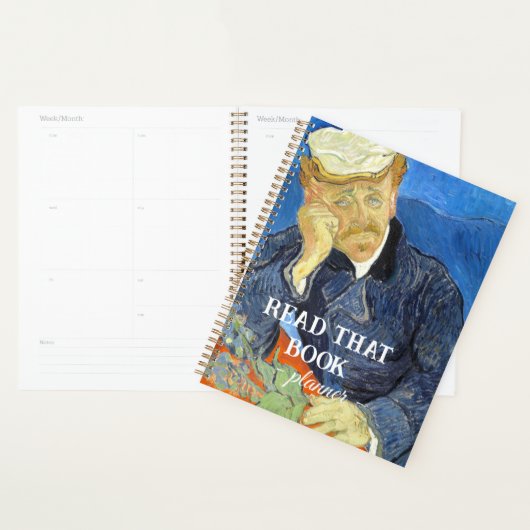 Portret van Dr. Gachet door Vincent Van Gogh Planner (Display)