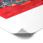 Portret van dr. Gachet door Vincent van Gogh Poster (Hoek)