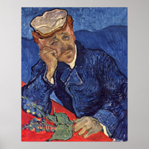 Portret van Dr. Gachet door Vincent Willem van Gog Poster