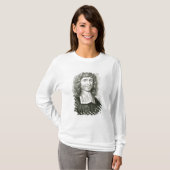 Portret van Dr. Isaac Barrow T-shirt (Voorkant volledig)