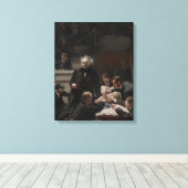 Portret van Dr. Samuel D. Gross door Thomas Eakins Canvas Afdruk (Insitu (Houten vloer))