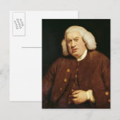 Portret van Dr. Samuel Johnson Briefkaart (Voorkant / Achterkant)