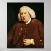 Portret van Dr. Samuel Johnson Poster (Voorkant)