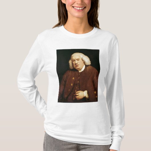 Portret van Dr. Samuel Johnson T-shirt (Voorkant)