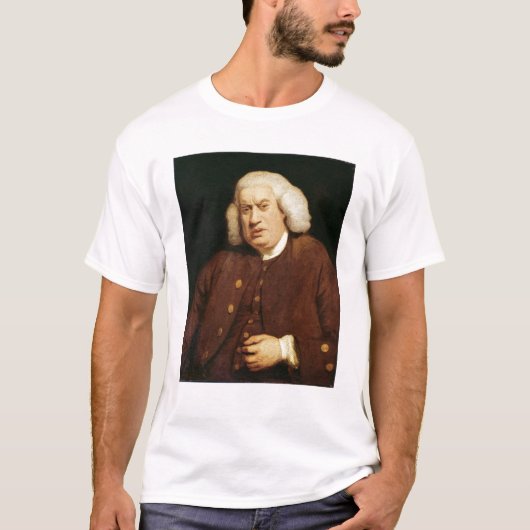 Portret van Dr. Samuel Johnson T-shirt (Voorkant)