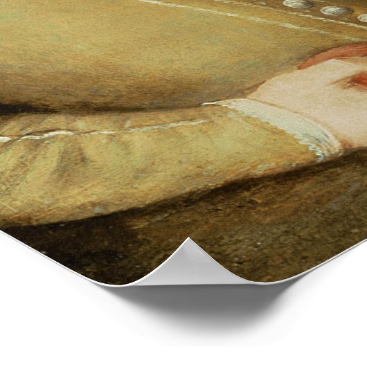 Portret van drie kinderen van een leerling poster (Hoek)