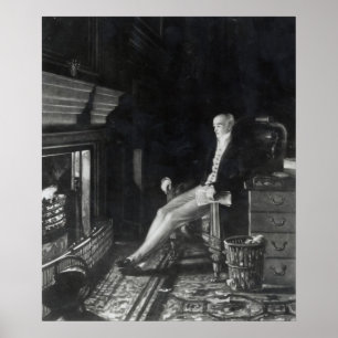 Portret van Earl Gray Poster