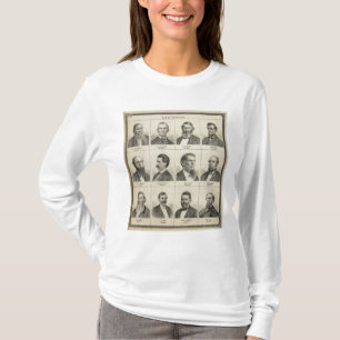 Portret van Early Settler Bottineau, Minnesota T-shirt