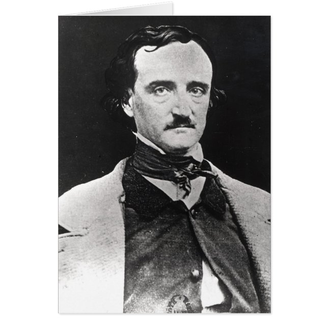 Portret van Edgar Allan Poe (Voorkant)