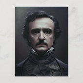 Portret van Edgar Allan Poe Briefkaart (Voorkant)