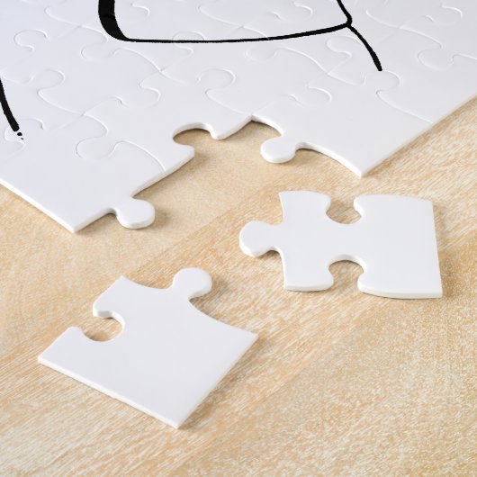 Portret van Edgar Allan Poe Legpuzzel (Zijkant)