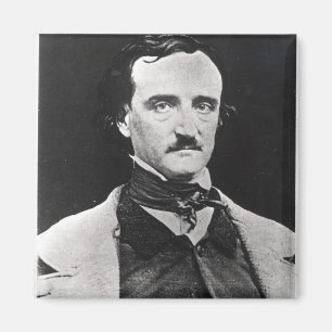 Portret van Edgar Allan Poe Magneet