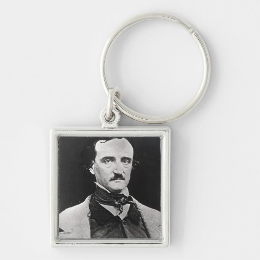 Portret van Edgar Allan Poe Sleutelhanger (Voorkant)