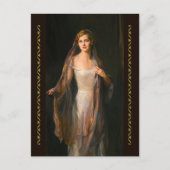 Portret van Edith Hope Iselin Briefkaart (Voorkant)