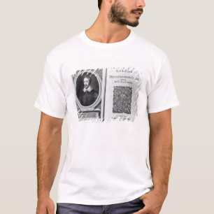Portret van Edmund Spenser en de T-shirt