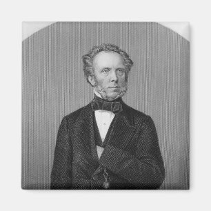 Portret van Edward Baines Magneet